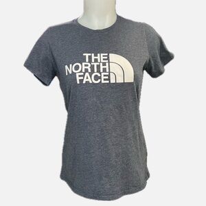 The North Face Graphic Fitted Short Sleeve T-Shirt Navy Blue Women’s Small
